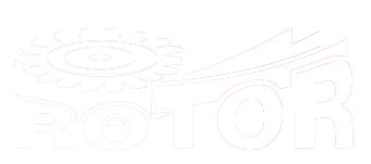 Rotor logo białe