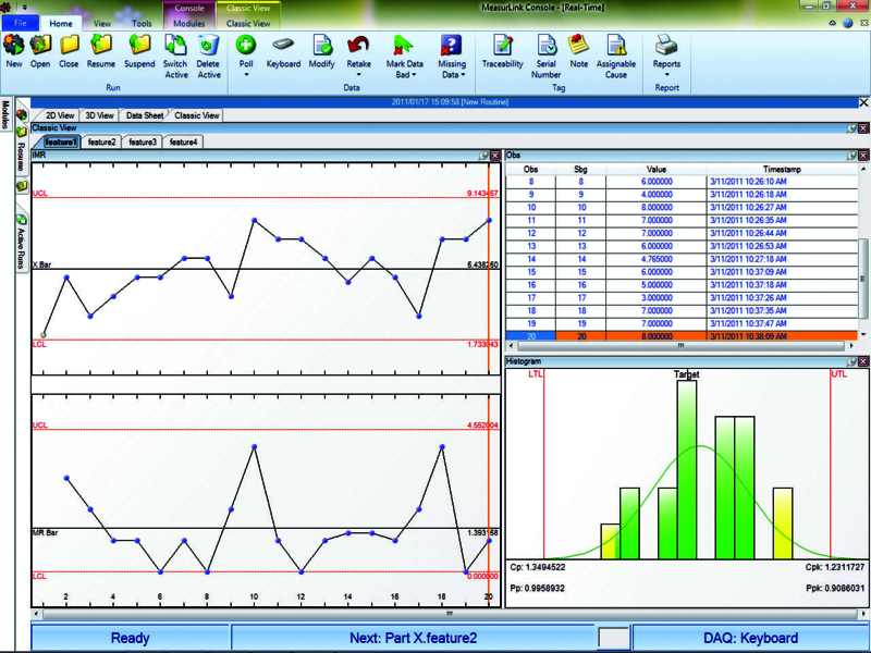 MeasurLink - progrram pomiarowy Mitutoyo