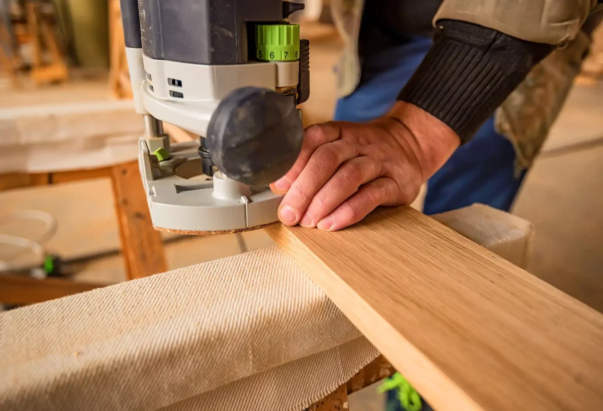 Processing wood with Festool tools
